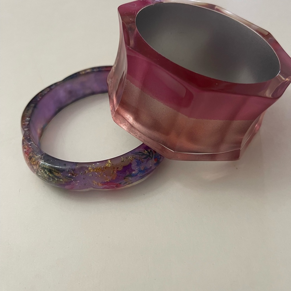 Pink and Purple bracelet LOT
